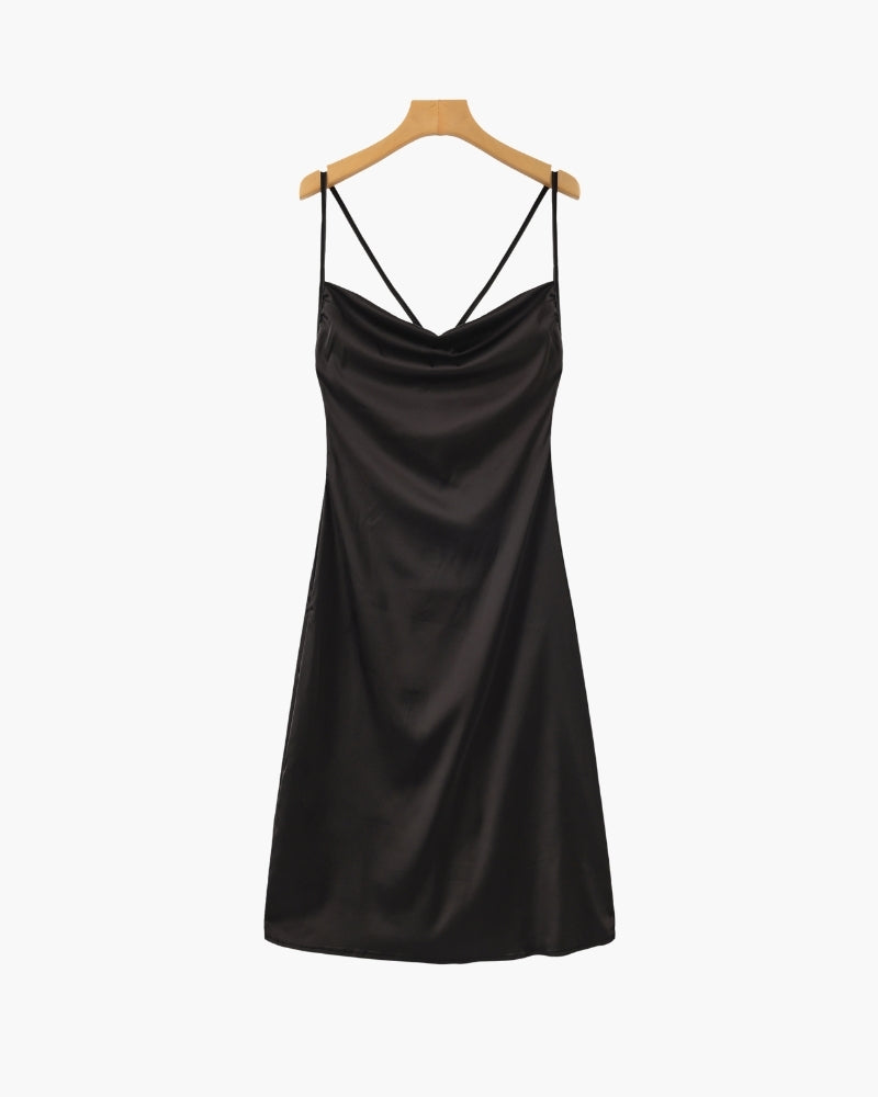 Old Money Silk Slip Dress