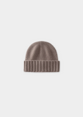BEIGE CASHMERE WINTERTIME BEANIE