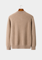 PURE CASHMERE BUTTON OVERSHIRT