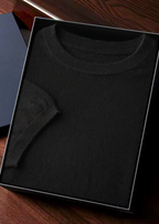 PREMIUM CASHMERE CLASSIC CREWNECK T-SHIRT
