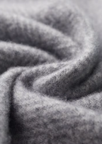 PREMIUM CASHMERE PATTERNED HALF-ZIP SWEATER