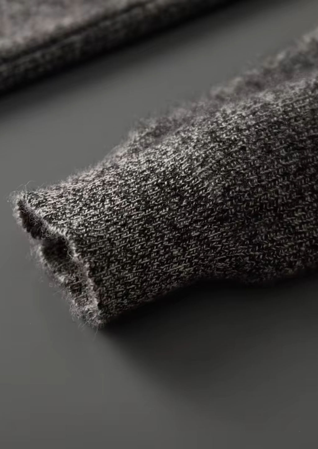 PURE CASHMERE STRIPED ZIP CARDIGAN